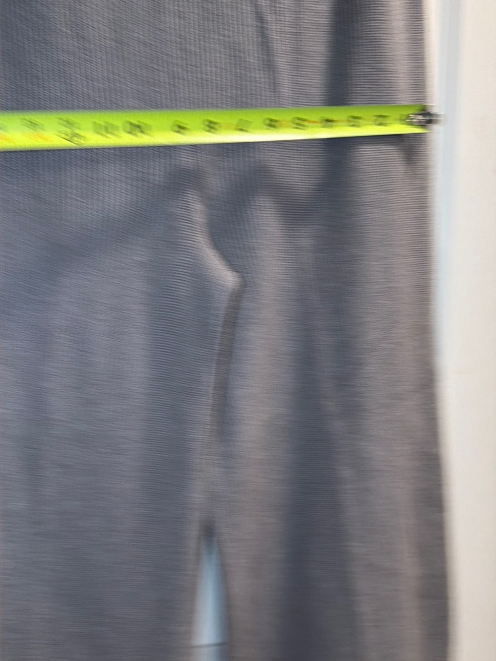 Gray Ribbed Wide-Leg Knit Pants - Picture 4 of 6